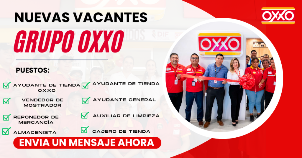 Nuevas Vacantes En Oxxo